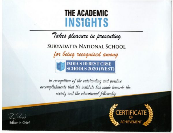 best cbse school in pune